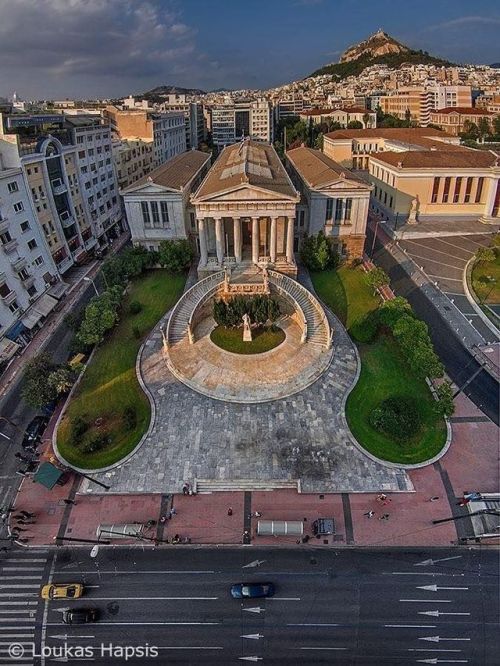 hellasgreece:National Library, Athens, Greece.... #greece #hellas #travel #vscocam #europe #vscogree