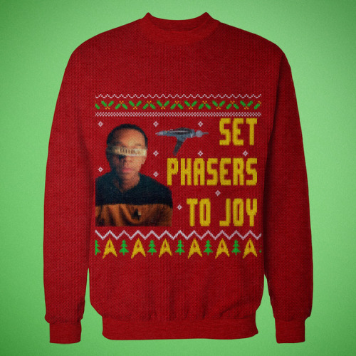 This ugly Christmas sweater is Lionel approved.