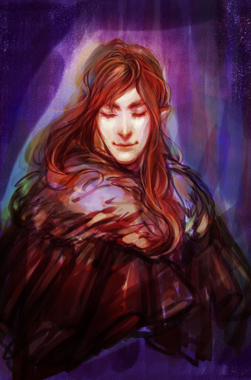 luaen: I just wanted to draw Maedhros looking content.