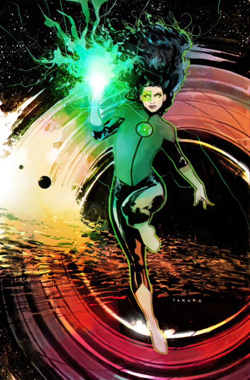 &lsquo;Green Lantern: Jessica Cruz&rsquo; by Marcio Takara.
