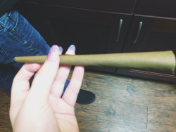 yungraspberries:  Bout to smoke this beauty.  Happy 4/20 