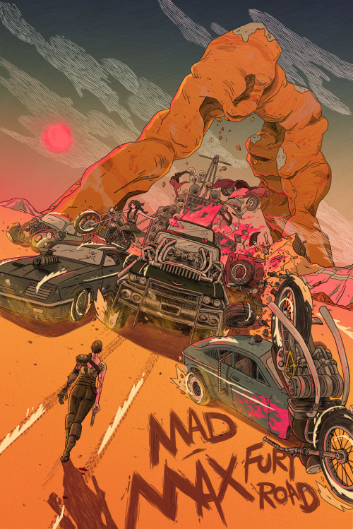 Mad Max: Fury Road by Yin Shian Ng / Behance / Tumblr / Instagram