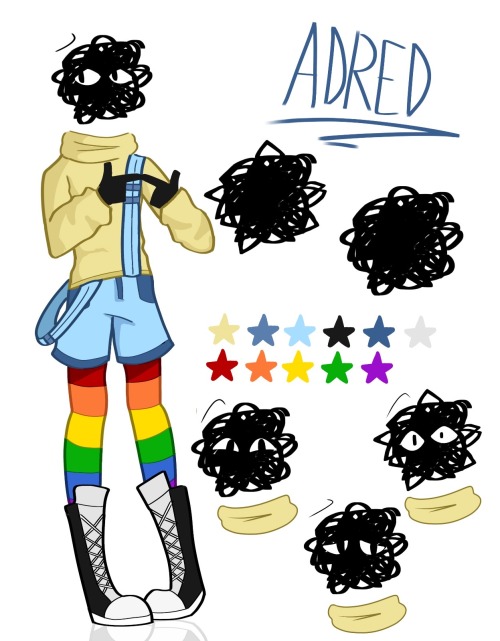 ANOTHER ARTFIGHT REF SHEET DONE YAAAY!! I ALSO REWORKED THE ADRED ONE A BIT BC I DIDNT LIKE IT (JUST