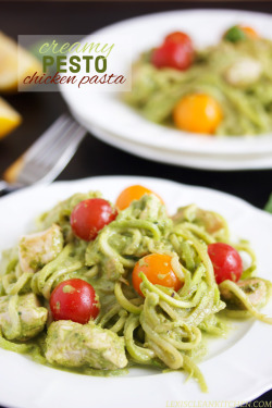 Creamy Pesto Chicken Pasta