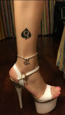 sissy2875:evelyns-kingdom-deactivated2023:Heres a little test for you, what did you notice first in the picture?Tattoo - You’re a cuck who deserves to be locked upHeels - You’re a sissy who deserved to be dolled up and pimped outReblog with
