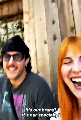 userparamore:  PARAMORE speaking with ZANE LOWE about THIS IS WHY