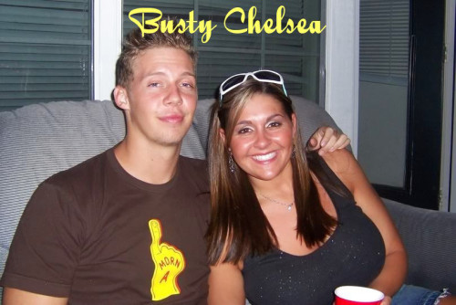 superdumbbimbos:Busty Chelsea AustinCollege Bimbo days