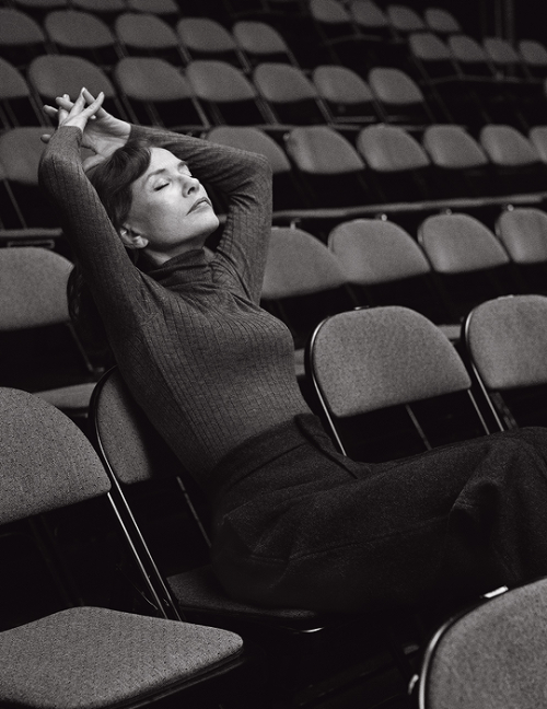 nathaliechazeaux:Isabelle Huppert photographed by Josh Olins for Dior Magazine