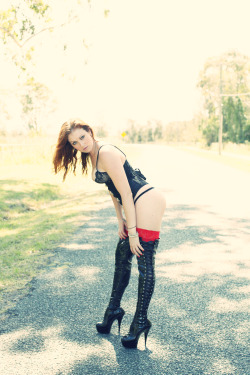 Redheadnextdoorphotos:  Paige Louise In Her Sexy Boots Http://Redheadnextdoor.com/Paige-Louise-In-Her-Sexy-Boots/