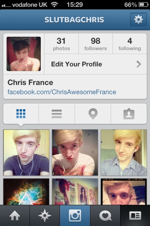 Follow my Instagram :) @slutbagchris