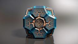 wasbella102:  Faberge Fractals by Tom BeddardFormer physicist turned artist, Tom Beddard, has created these incredible fractal models with his own software, Tom lives in Scotland.  littlelimpstiff14u2: