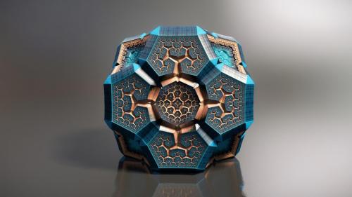 opticallyaddicted:Faberge Fractals by Tom BeddardFormer physicist turned artist, Tom Beddard, has cr