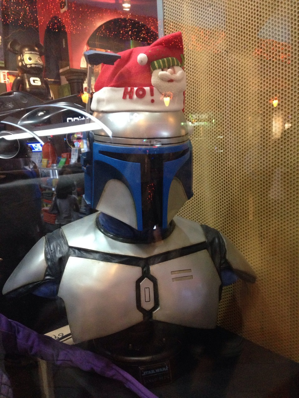 Jingle Fett, the Bounty Hunter who Fragged Christmas. Succeeded after his death by