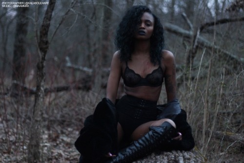 alternativeblackgirls:Model : ig @NiaAmmar Director &amp; photographer @kailaboulware “THE