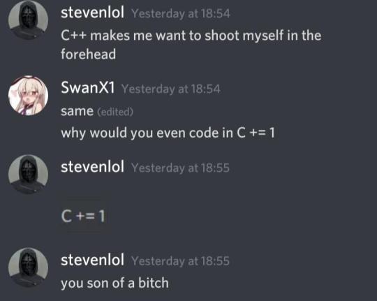C += 1