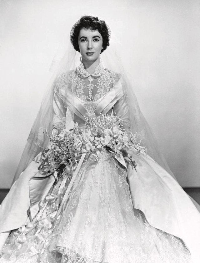 Mujer Apasionada — Elizabeth Taylor's Wedding dresses by Helen Rose: