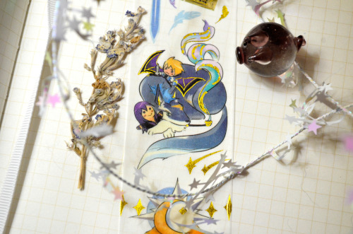 whistlecat:  ARRIVED Vesperia GOLD FOIL Washi: 2 Types* Along with returning Stickers, Pins, &a