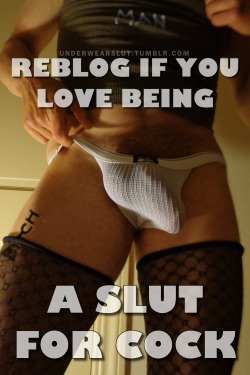 underwearslut:  see more slutty bitches!   Oh, fuck yeah!