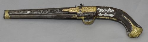 art-of-swords:Pistol DaggerDated: circa 1850Culture: British (manufactured for the Orient)The weapon