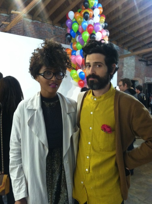 kianiiman:  I met Devendra fucking Banhart. And he told me I was beautiful & he liked my outfit 😩😩😩😩😩😩 