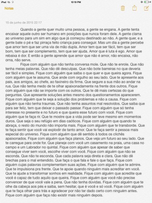 luzdmorena:  Melhor texto 