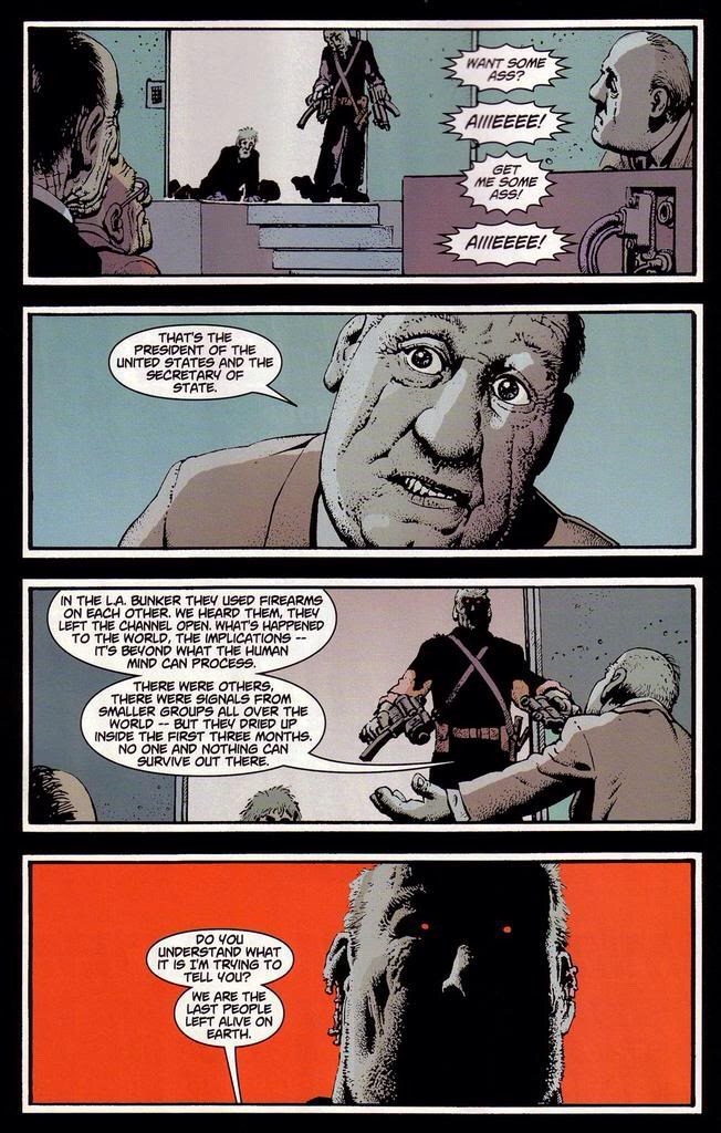 ungoliantschilde:  the Punisher: the End, as illustrated by Richard Corben, colored