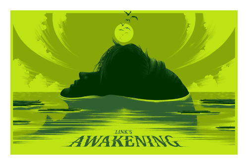 Link&rsquo;s Awakening &amp; DX variantPrints available at Society6