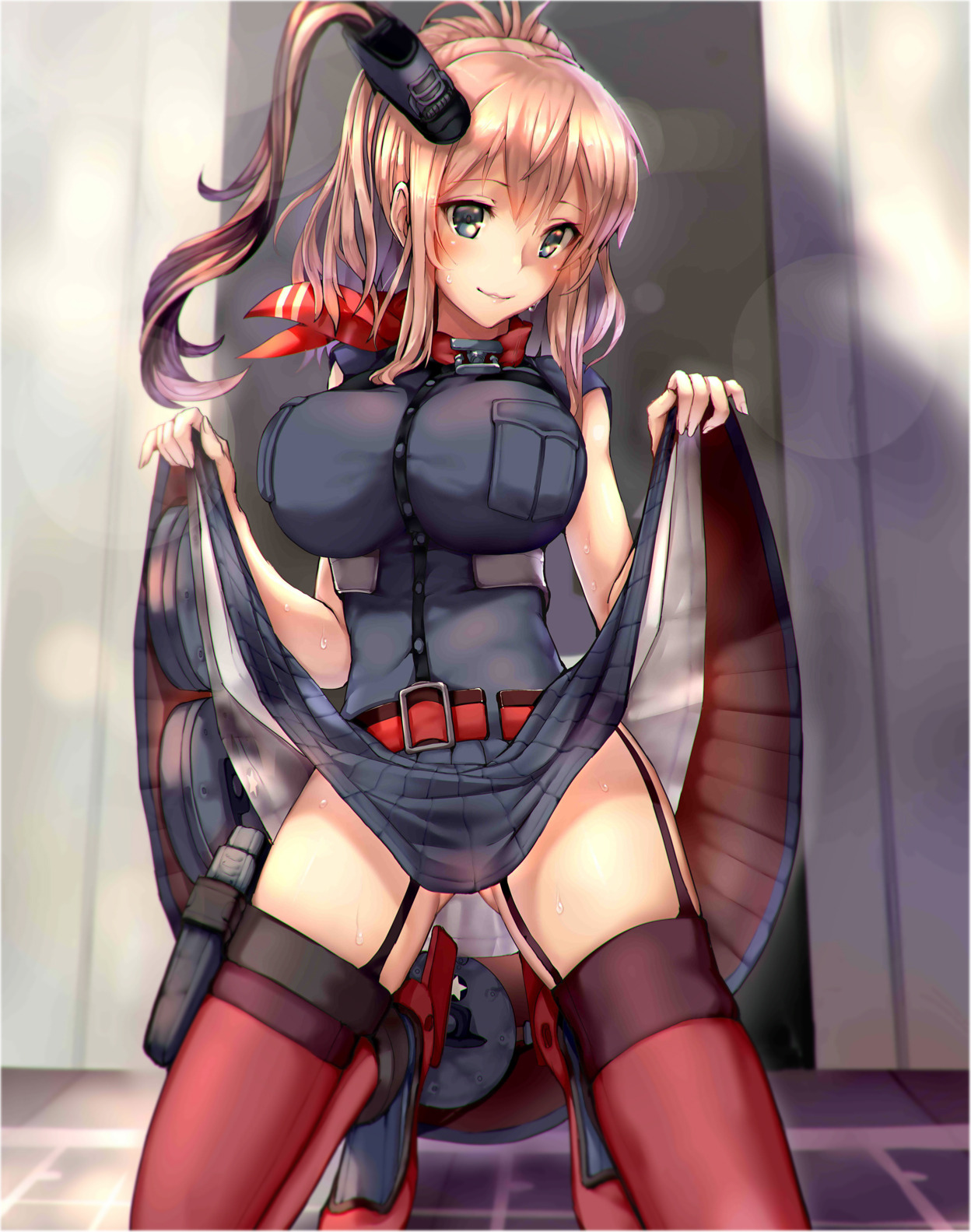 lewdkancollegirls:  サラトガ　 by artist トカゲ　1日目東E45ｂ (@daiji_1031)