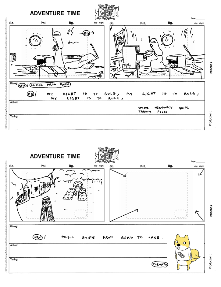 Apple Wedding - deleted scene featuring Toronto the Shiba Inu written &amp; storyboarded