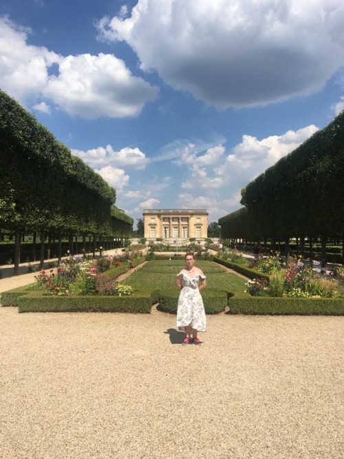 At the Palace of Versailles!