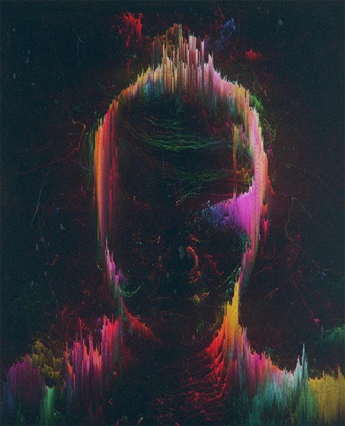 abstract portrait