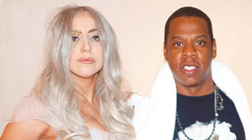 jaanfe:  Gaga with Beyonce and Jay Z (2009 - 2015)   :)