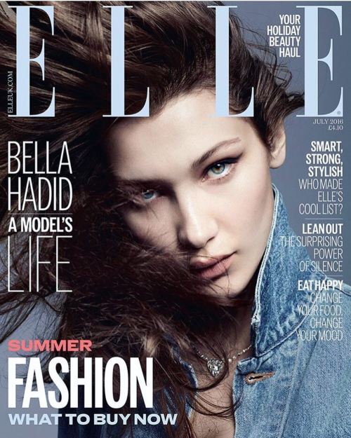 Thank you @ElleUk !!! New cover by @terrytsiolis and @samiranasr ❤️ by @bellahadid