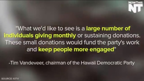 hawaiiforbernie: Thank you NowThis for the coverage of our political revolution, and thank you to al