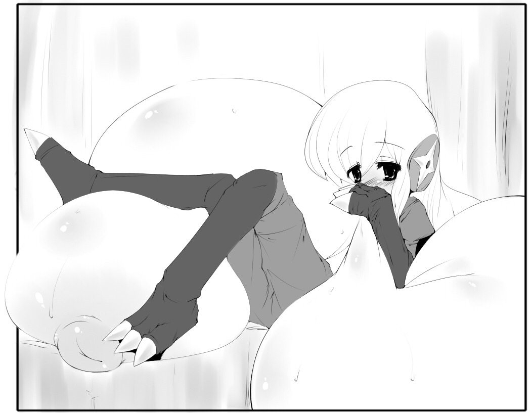 boobymaster64: Part 5/5 The monochrome part. Artist: Kigurume Hokanko 