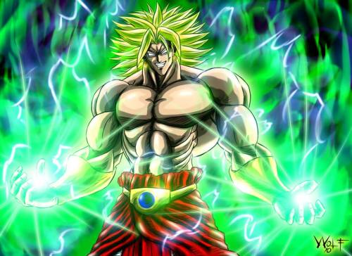 Dragon ball z broly super saiyan 4