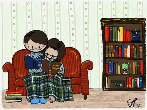 notjustabook:After the Journey. Ian and Barbara’s time after the Doctor as I imagine it.Ahh, that&rs