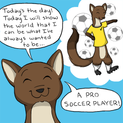 katswenski:  Martin the marten’s short-lived career.  &hellip;awww! &gt;W&lt;