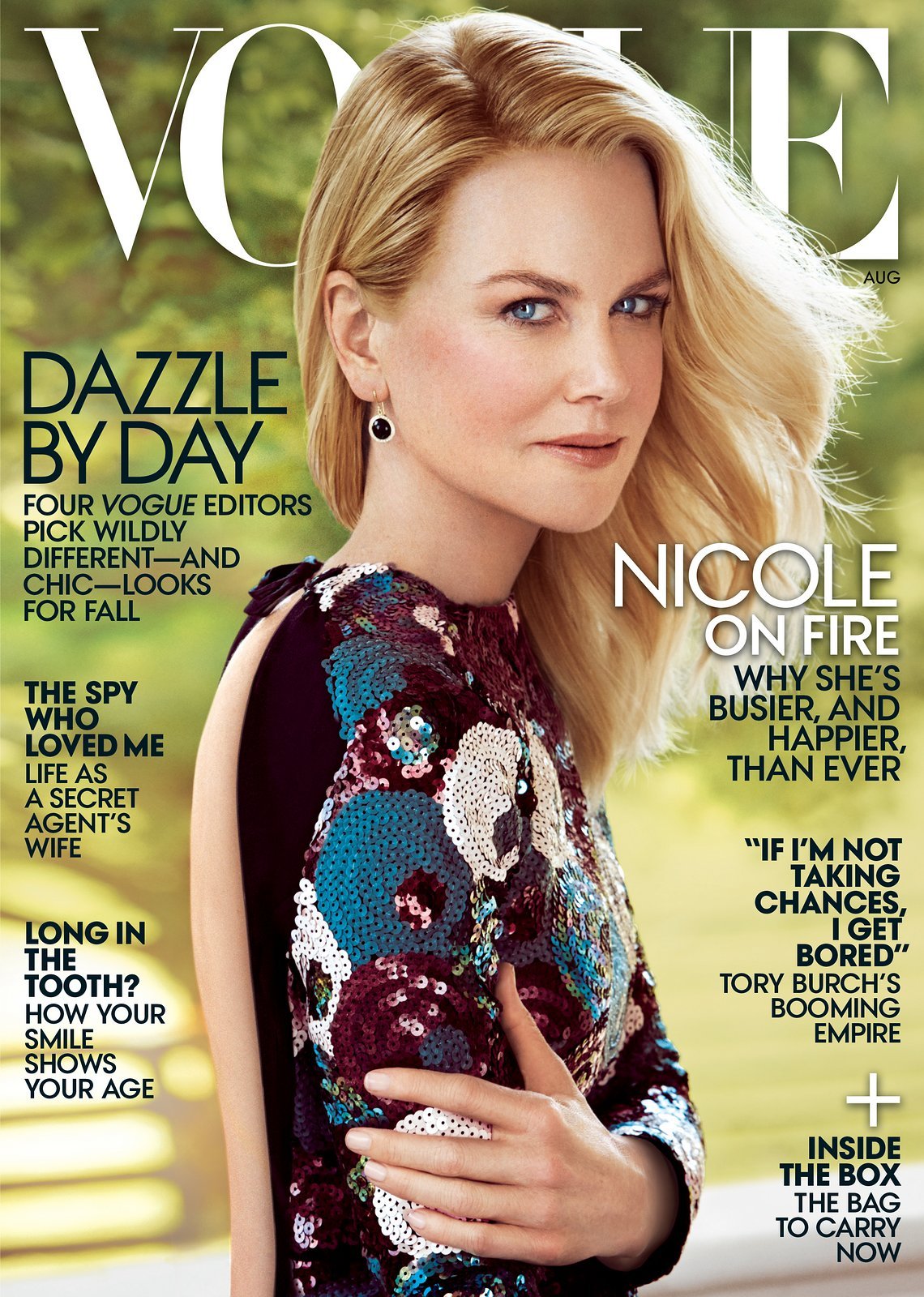 vogue:  Nicole Kidman opens up for a rare peek inside her Nashville life in our August