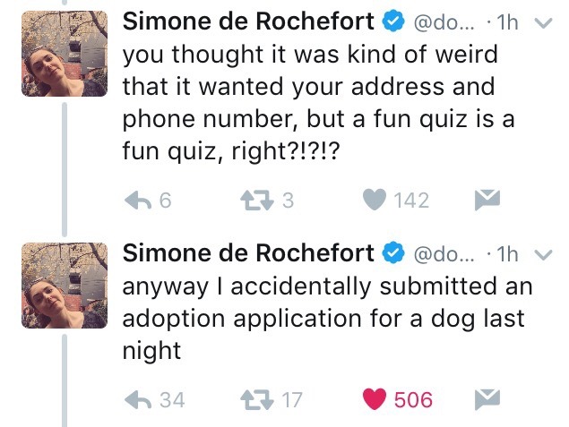 bumbeebell: Simone de Rochefort is very relatable Bonus:  