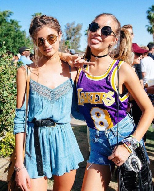 joskriverdaily:  “Dannijo: Double trouble  @josephineskriver @taylor_hill #vixchoker”