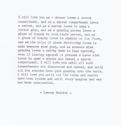 acidxtears:  I Will Love You by {theuncommonplace} on Flickr. 