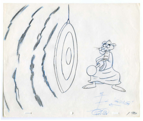 Pink Panther production drawings.I was always a fan of those early Pink Panther cartoons; and still.