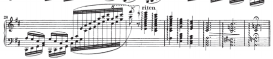 how sheet music looks for different instruments
