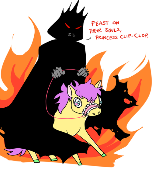 fwips:  like-lucy-in-the-sky:  why are the bad guys’ horses always menacing and