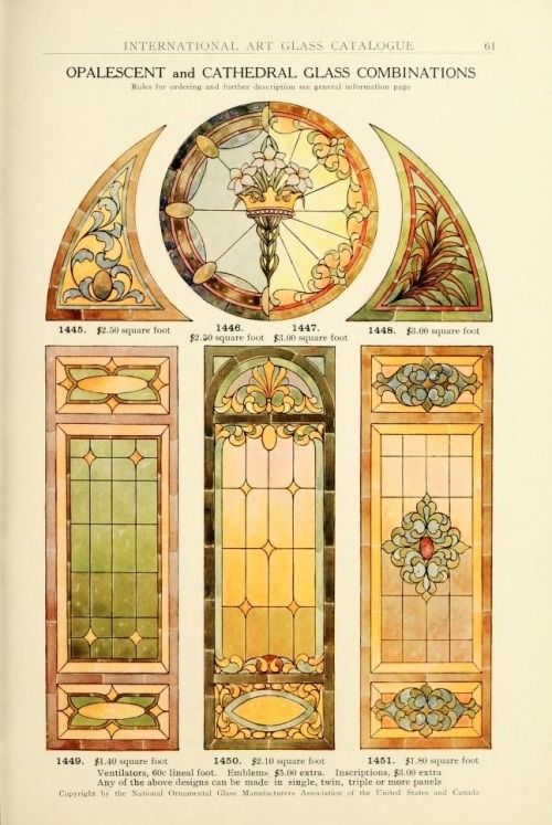 anhagas:Art Nouveau Colored Glass | International Art Glass Catalogue 