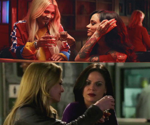 Confirmed: Emma and Regina were Lesbianing together.@A&E: When are we getting the deleted SQ sce