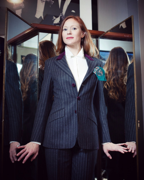 Dashing Dame&hellip;New work I shot for @alanflusser&rsquo;s Flusser Femme bespoke service f