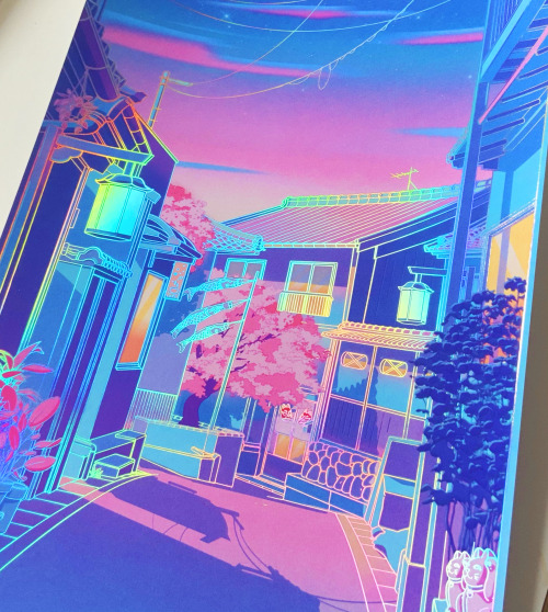 owakita: Holographic Prints, stickers and mini prints available on my shop!! elorapautra