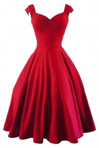 fulltacokryptonite:  1950s Vintage Dresses  Red Flower  Purple Flower  White and